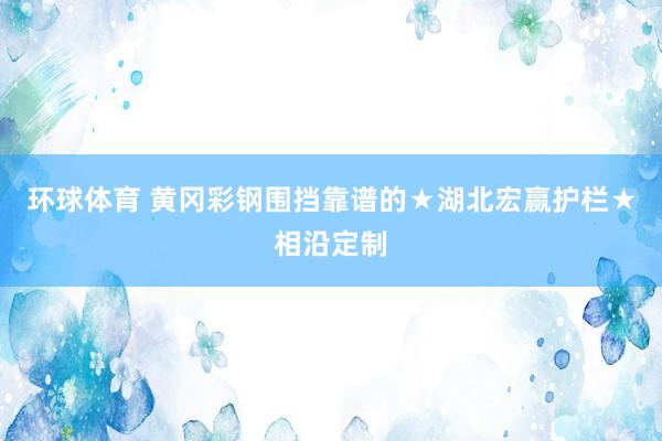 环球体育 黄冈彩钢围挡靠谱的★湖北宏赢护栏★相沿定制